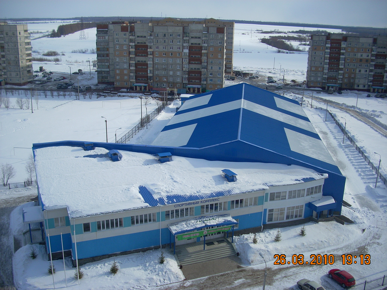 Крытый каток «Юлаевец» в мкр. Шакша, г. Уфа